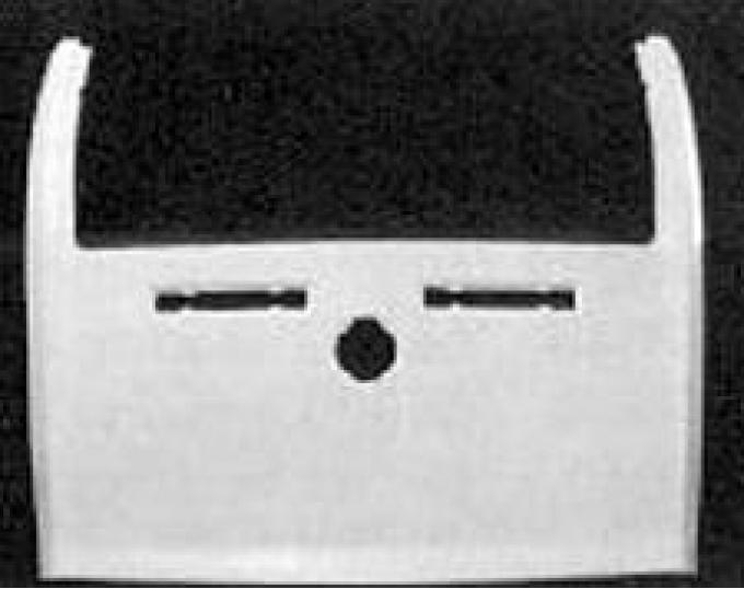 Corvette Rear Deck Panel, Convertible, ACI, 1974-1975