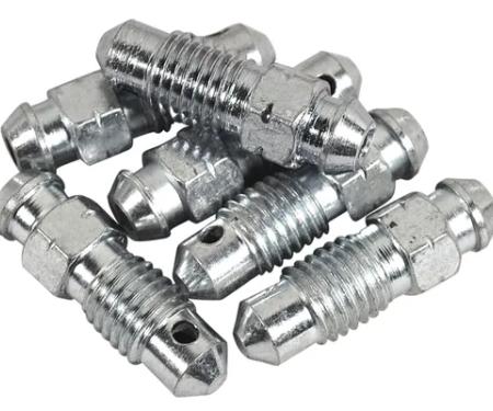 Redline Restomotive® 1965-1982 Chevrolet Corvette Brake Caliper Bleeder Screw Set