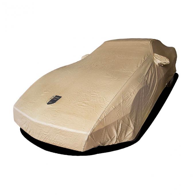 Corvette Car Cover, Premium Flannel, Tan, 1984-1990