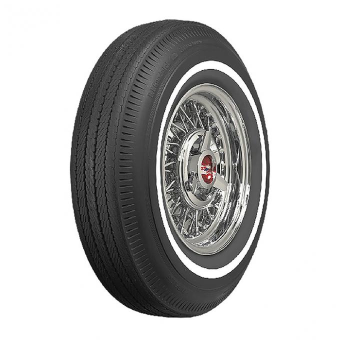 Corvette Tire, BF Goodrich 7.75X15 1 Inch Whitewall, 1965