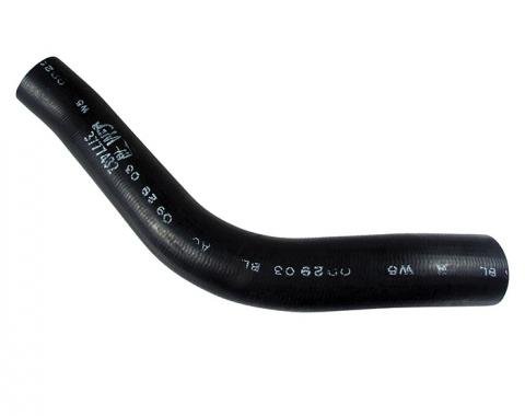 Corvette Radiator Hose Upper, with Top Tank Aluminum Radiator, 1960-1961