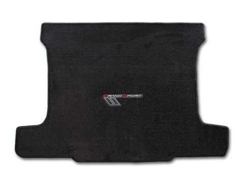 Corvette Cargo Mat Grand Sport Ebony with Logo, 2010-2011