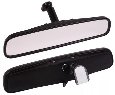 Chevrolet 10" Inner Rearview Mirror, Black, 1970-1983