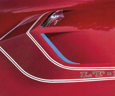 Corvette Hood Stencil Kit, Lt1, 1970