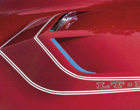 Corvette Hood Stencil Kit, Lt1, 1970