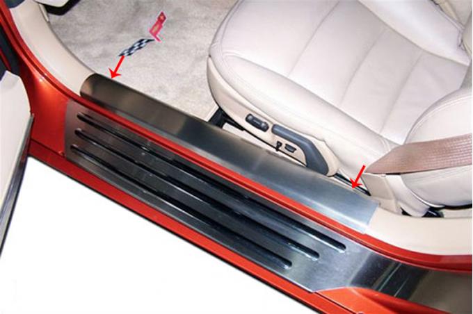 American Car Craft Doorsills Satin Inner 041026