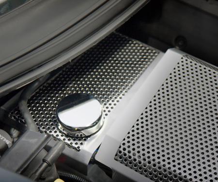 American Car Craft Water Tank Cover Perforated/ Satin 053063