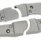 CA 1978-1982 Chevrolet Corvette Seat Hinge Covers 4 Piece Set