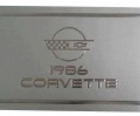 Corvette Owners Manual, 1986