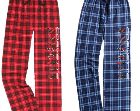 Corvette Generations Flannel Pants