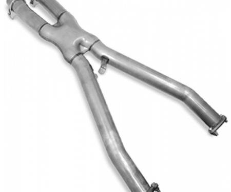 Corvette X-Pipe, Stainless Steel, Cat-Back, 1997-2004