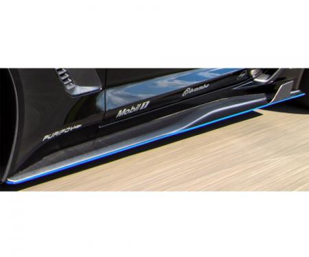 Corvette Z06 ConceptZ Carbon Fiber Rocker Panels, 2015-2017