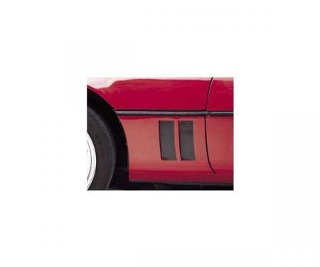 Corvette Side Vent Louver Decals, 1984-1990