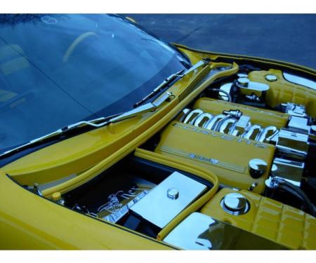 Corvette Weatherstrip Kit, Engine Compartment, Yellow, 1997-2004