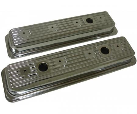 Corvette Chrome Valve Covers, 1986L-1991