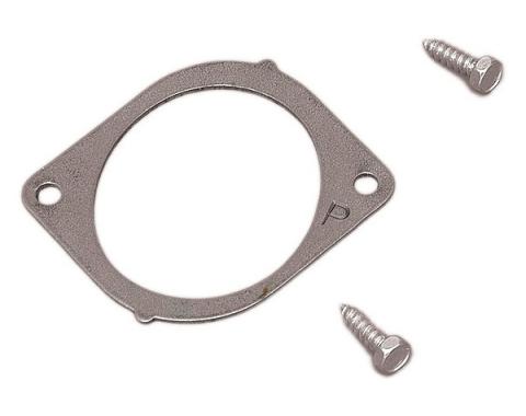 Corvette Clutch Rod Boot Retainer, With Screws, 1963-1965