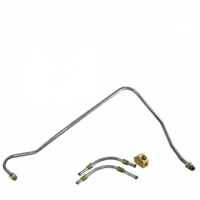 Corvette Fuel Line Set, Pump To Carburetor, For Cars With L88 Engine, 1967-1969