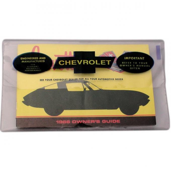 Corvette Owner's Manual Pouch, 1963-1966