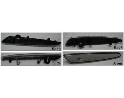 Corvette Clear Front Side Markers, 2005-13