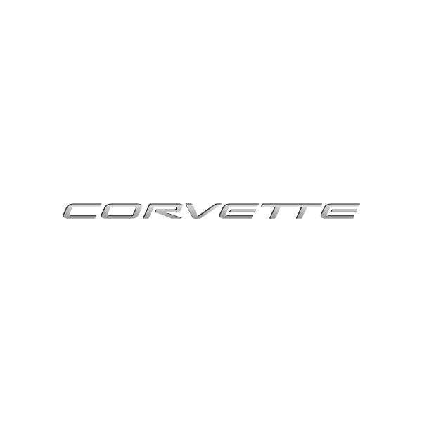 Corvette Decal, CORVETTE Script, 1997-2004