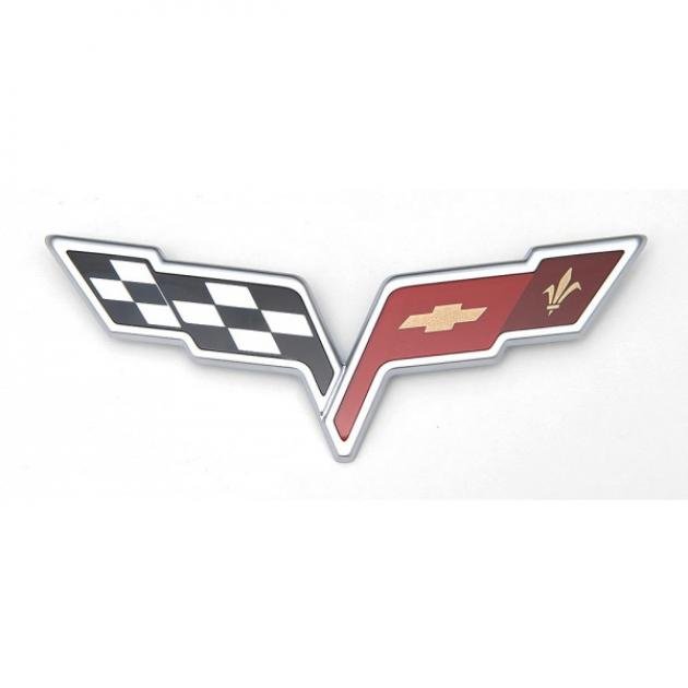 Corvette Waterfall Emblem, Convertible, 2005-2013 | Motor City Vettes