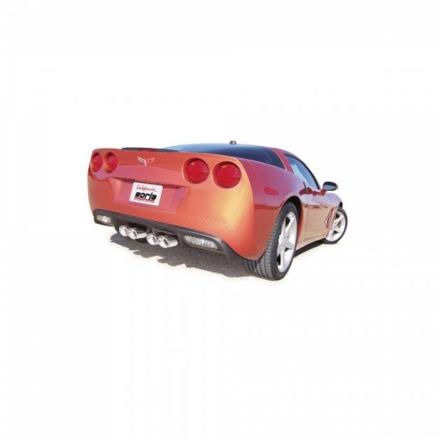 Borla Exhaust Systems Rear Section Exhaust, S-Type II| 11815 Corvette ...