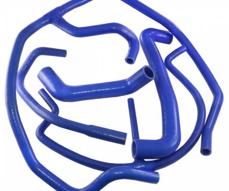 Corvette Radiator Hose Kit, Blue Silicone, 2005-2013