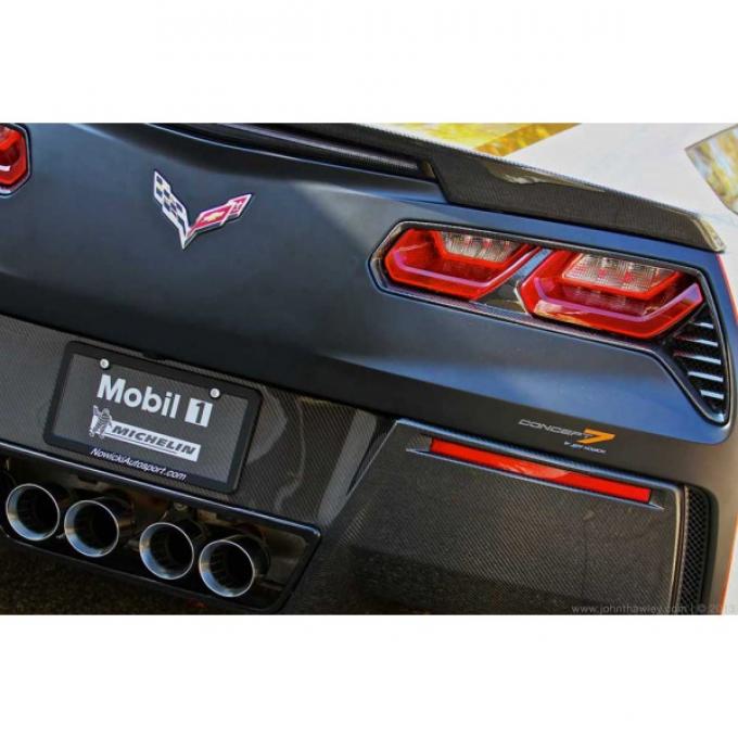 Corvette Concept7 Carbon Fiber Rear Diffuser, 2014-2017