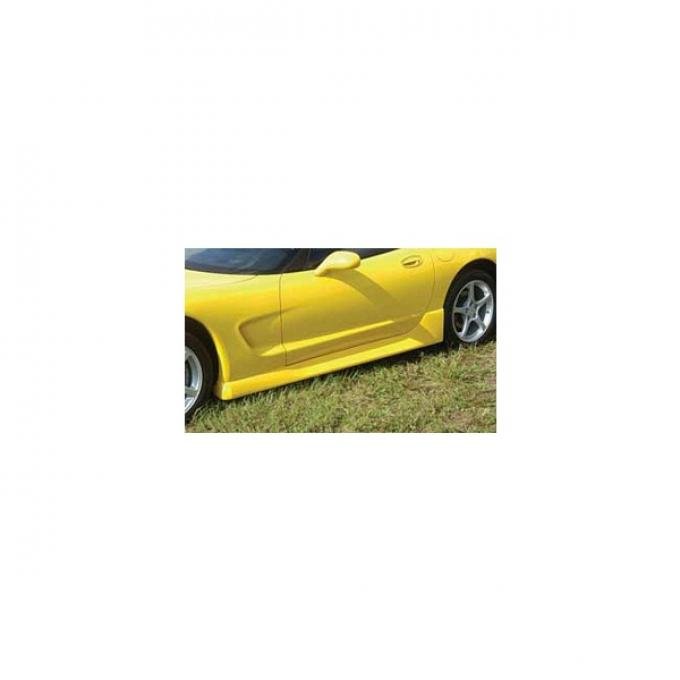 Corvette Side Skirts, C5 Race Inspired, John Greenwood Design, 1997-2004