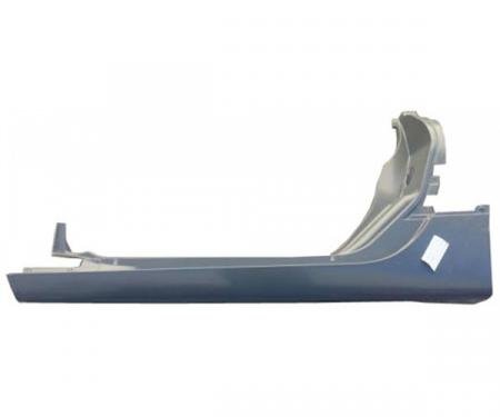 Corvette Door Opening Rear Left Rocker Panel Repair Section, 1997-2004