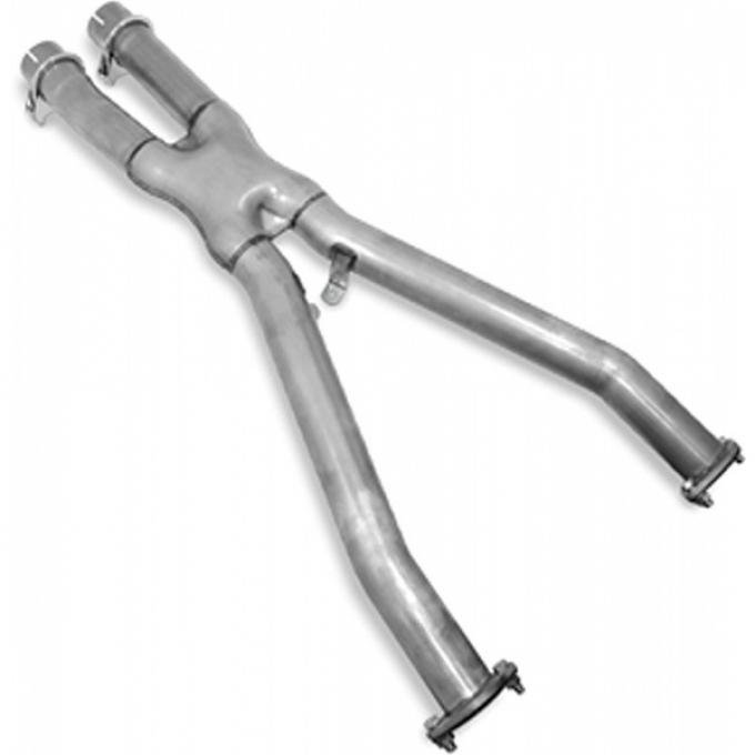 Corvette X-Pipe, Stainless Steel, Cat-Back, 1997-2004