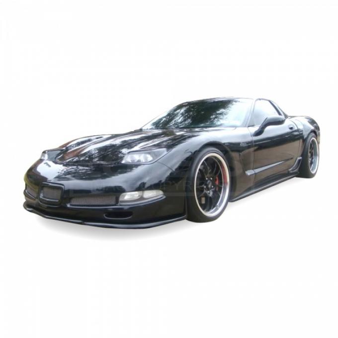 Corvette ZR1 Style Side Skirts, Unpainted, 1997-2004