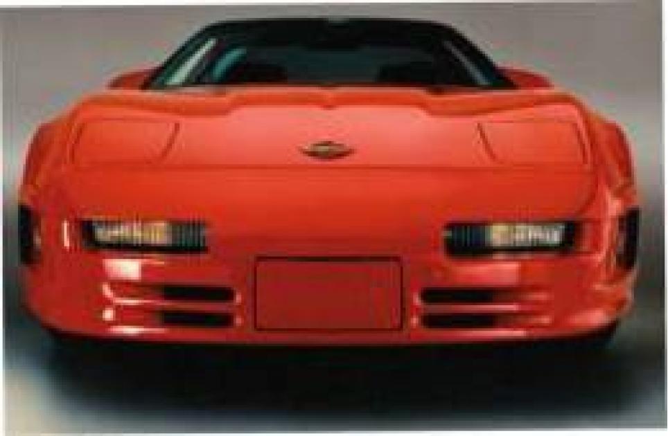 Corvette Stalker Wide Body Kit Round Lights, Coupe (ACI), 1985-1990