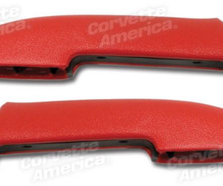 CA 1958 Chevrolet Corvette Armrests with Chrome End