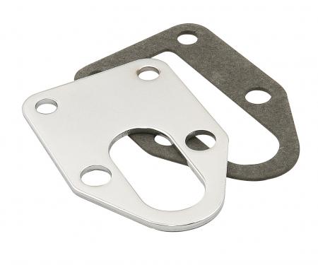 Mr. Gasket Fuel Pump Mounting Plate, Chrome 1514