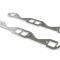 Mr. Gasket Header Gaskets, Aluminum-Layered 7401G