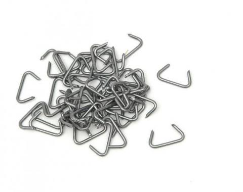 Redline Restomotive® 1956-1996 Chevrolet Corvette Seat Cover Mounting Hog Ring, 25 Piece Set
