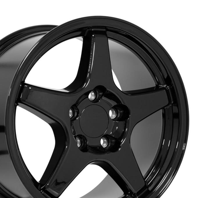 OE Replica Wheels CV01 - 17" Replica CV01 fits Chevrolet Corvette ZR1 17 in. x 9.5 in. Gloss Black CV01-17095-5475-56B