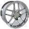 OE Replica Wheels CV04 - 17" Replica Wheel CV04 Fits Chevrolet Corvette - C5 Z06 Rim 17x9.5 Chrome Wheel CV04-17095-5475-54C