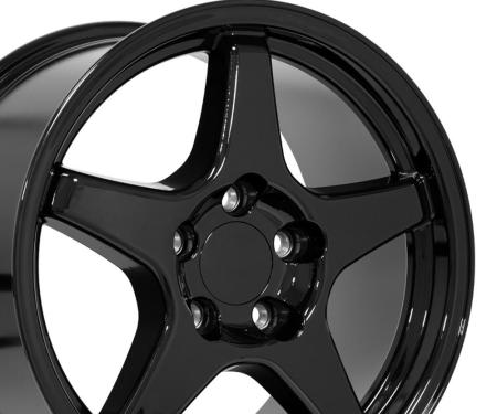 OE Replica Wheels CV01 - 17" Replica CV01 fits Chevrolet Corvette ZR1 17 in. x 9.5 in. Gloss Black CV01-17095-5475-56B