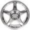 OE Replica Wheels CV01 - 17" Replica Wheel CV01 Fits Chevrolet Corvette - ZR1 Rim 17x9.5 Polished Wheel CV01-17095-5475-56P