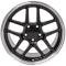 OE Replica Wheels CV04 - 18" Replica Wheel CV04 Fits Chevrolet Corvette - C5 Z06 Rim 18x10.5 Black Wheel CV04-18105-5475-56BM