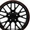 OE Replica Wheels CV08B - 19" Replica Wheel CV08B Fits Chevrolet Corvette - C6 ZR1 Rim 19x10 Redline Wheel CV08B-19100-5475-79BR