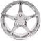 OE Replica Wheels CV05 - 18" Replica Wheel CV05 Fits Chevrolet Corvette - C5 Rim 18x9.5 Chrome Wheel CV05-18095-5475-65C