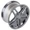 OE Replica Wheels CV07A - 17" Replica Wheel CV07A Fits Chevrolet Corvette - C6 Z06 Rim 17x9.5 Chrome Wheel CV07A-17095-5475-54C