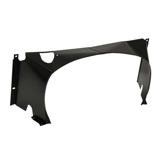 Corvette Upper Radiator Fan Shroud, 1956-1957