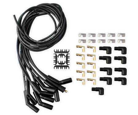 Accel Spark Plug Wire Set, Universal, 90 Deg Black Ceramic Boots 9001CK