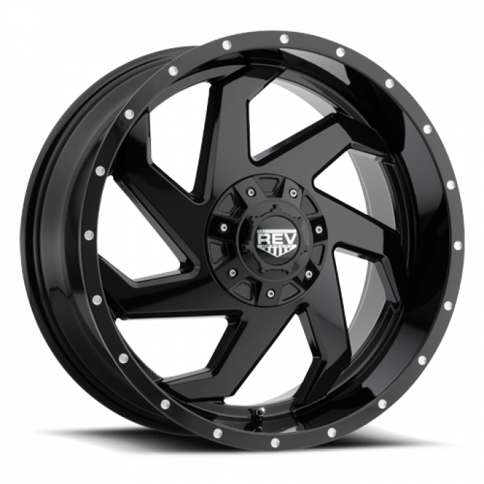 REV Wheels Off Road 895 Series, 17x9, 5 BS, 6x5.5 / 6x135 895B-7903500