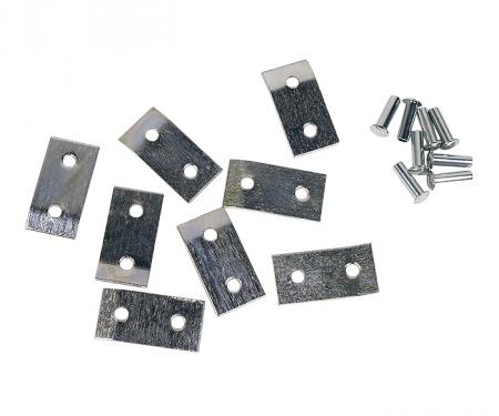 Corvette Rear Rebound Strap Hardware Kit, 1953-1962