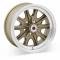 Legendary Wheels 1964-1973 Ford Mustang 15 X 7 Legendary HB45 Alloy Wheel, 5 on 4.5 BP, 4.25 BS, 5 Lug, Gold Haze LW90-50754F